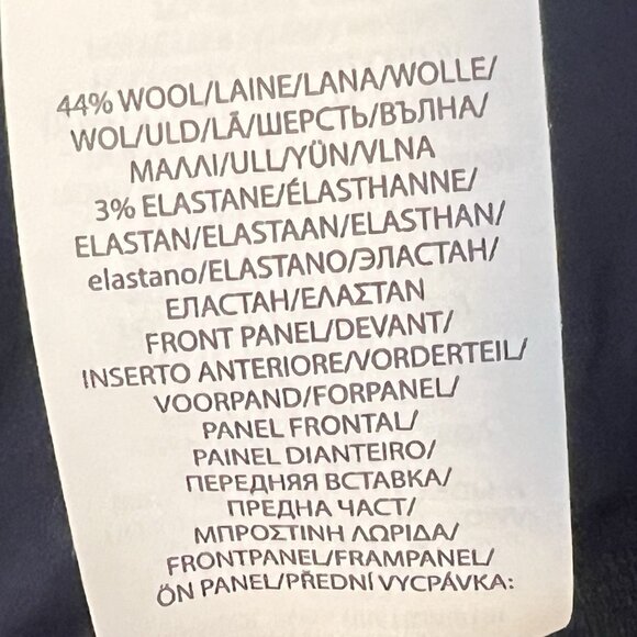 RLX Ralph Lauren Men’s GOLF Hybrid Mockneck Jacket Wool Blend Navy Full Zipper - Picture 10 of 16